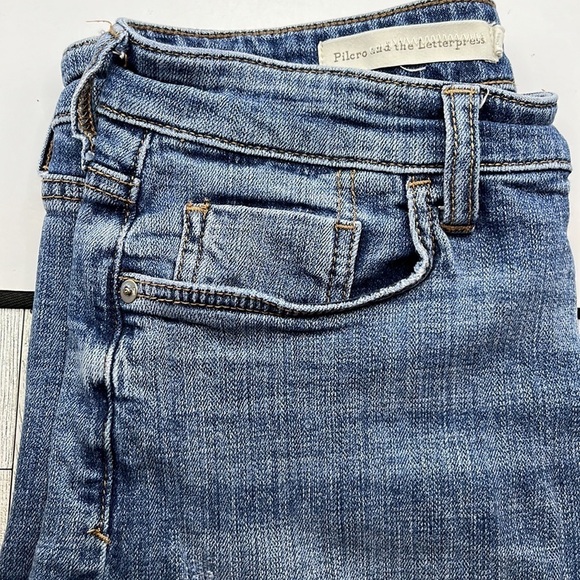 Pilcro and the Letterpress Anthropologie Slim Boyfriend Short Size 27 - Picture 14 of 16